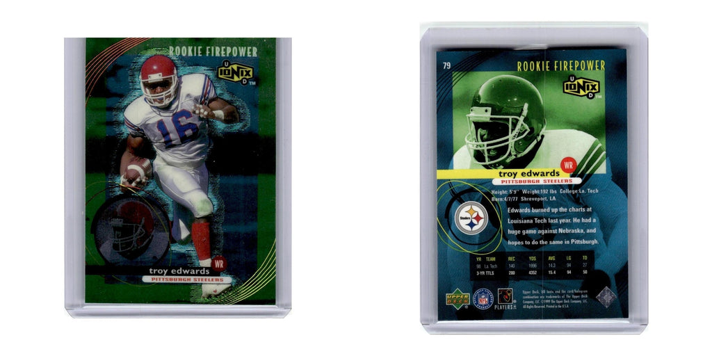 1997 Upper Deck Ionix Jim Everett RC Saints #79