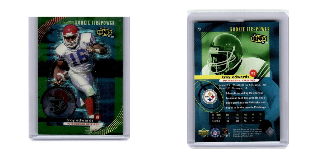 1997 Upper Deck Ionix Jim Everett RC Saints #79