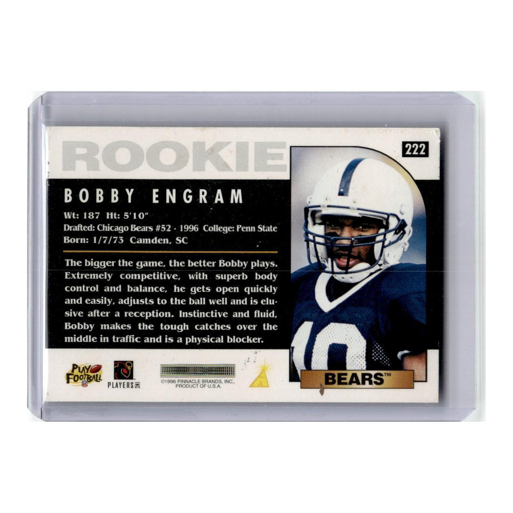1996 Score Bobby Engram RC Bears #222
