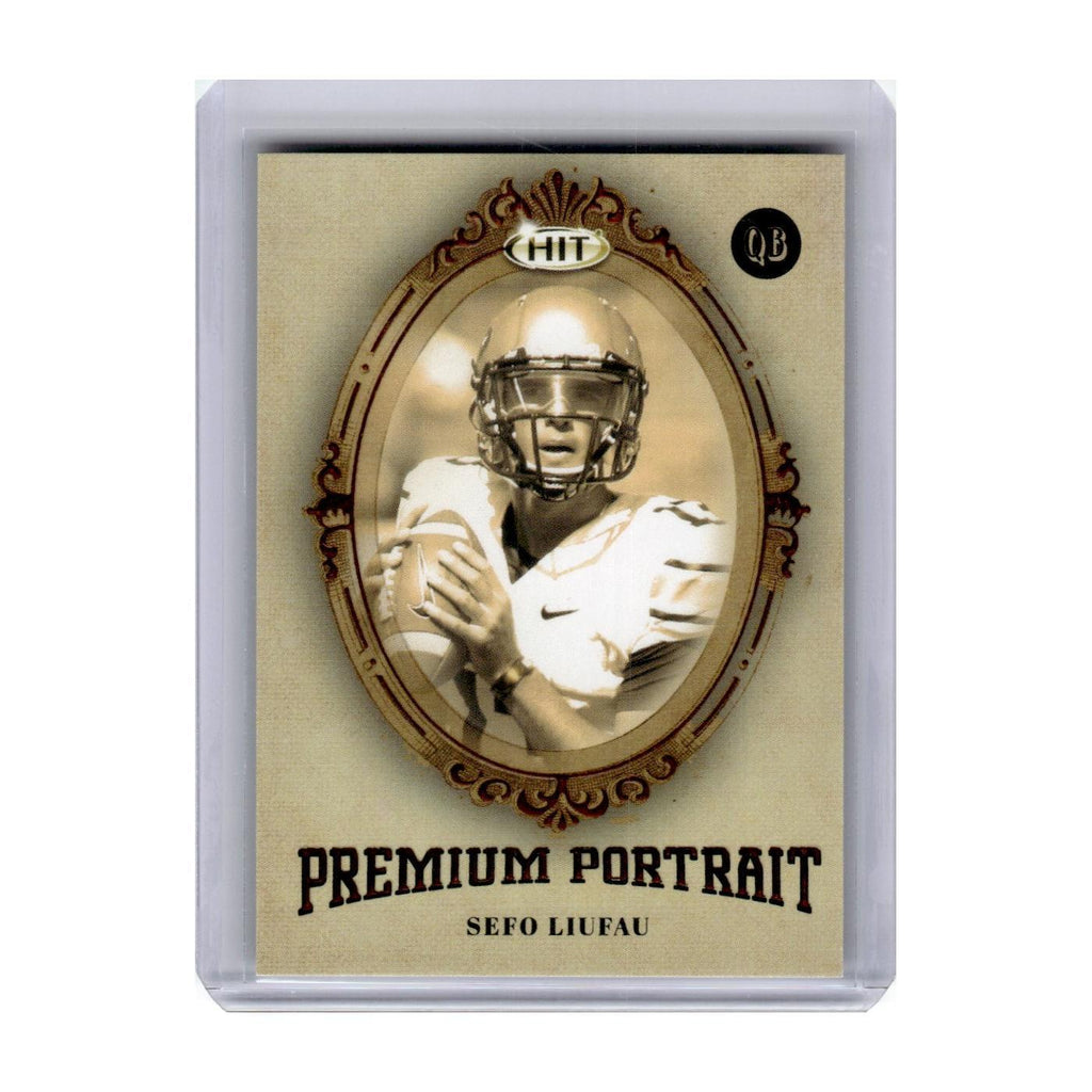 2017 SAGE HIT Premium Portrait Sefo Liufau Colorado Buffaloes #PP-SL