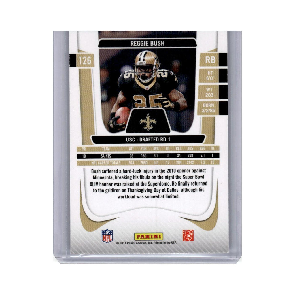 2011 Panini Prestige Reggie Bush Saints #126