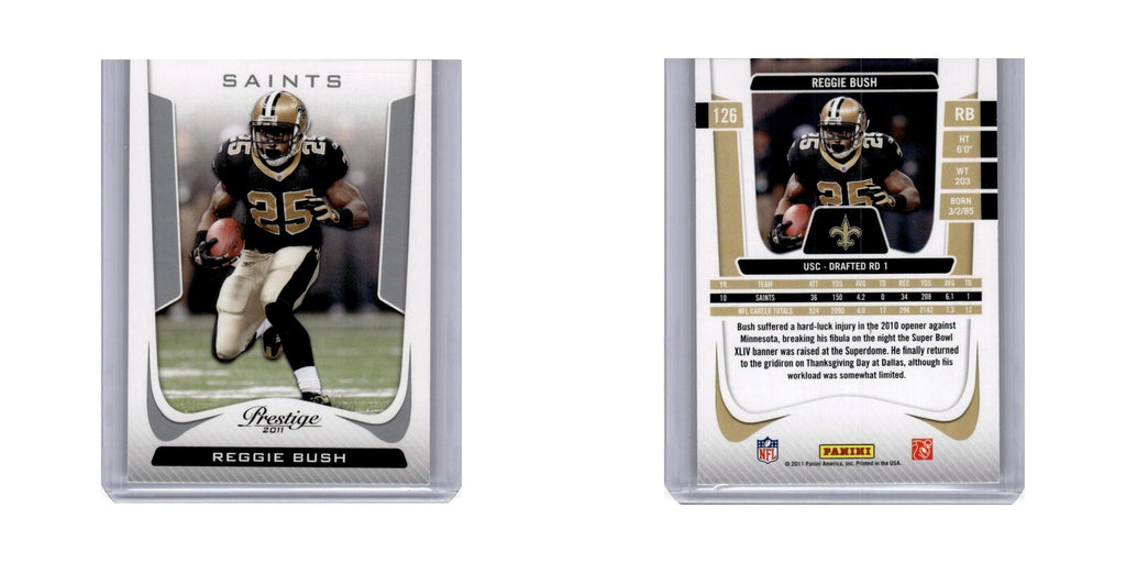 2011 Panini Prestige Reggie Bush Saints #126