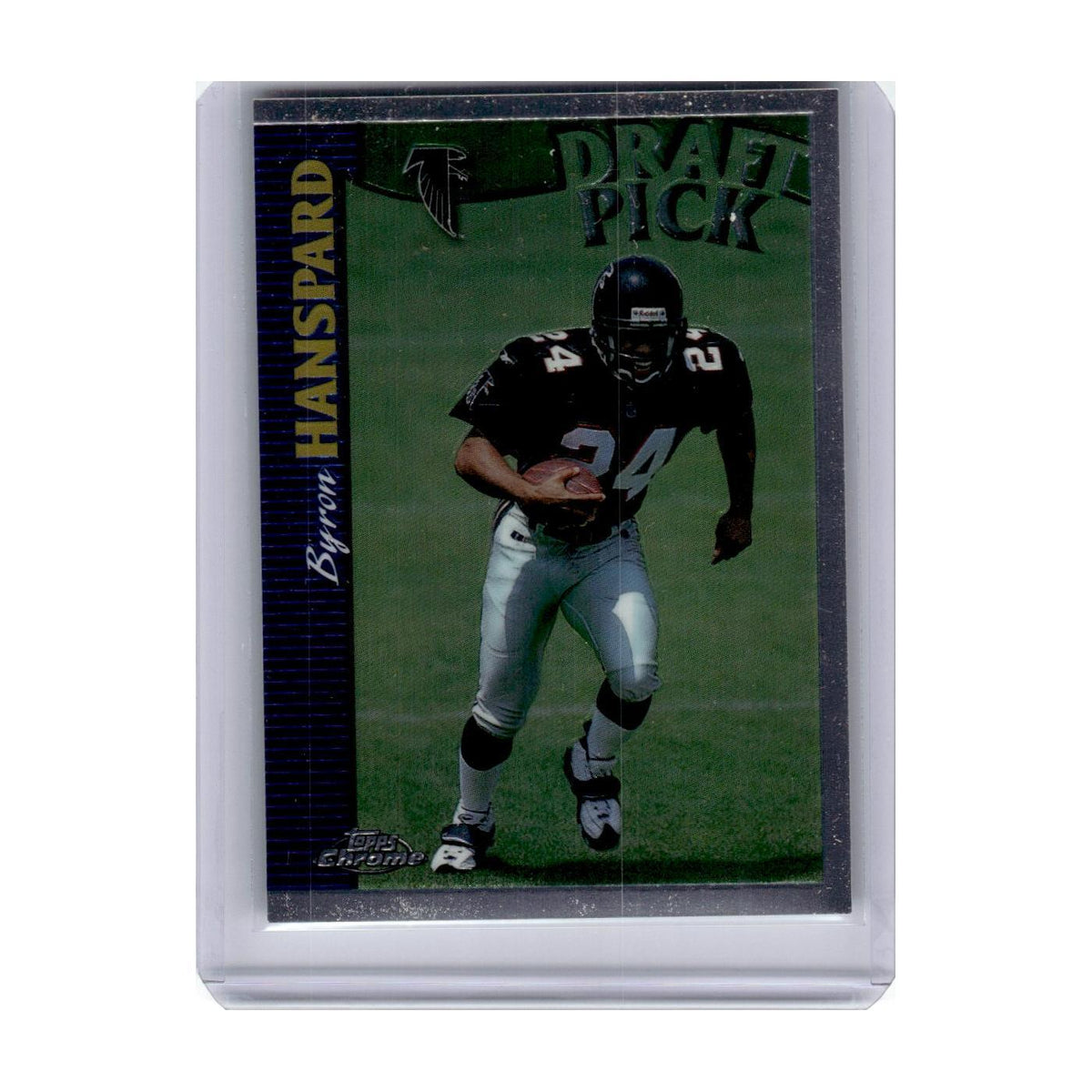 1997 Topps Chrome Byron Hanspard RC Falcons #154