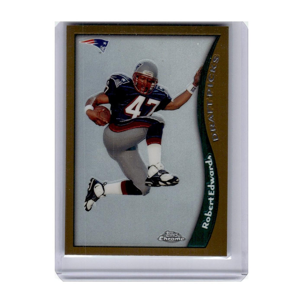 1998 Topps Chrome Robert Edwards RC Patriots #13