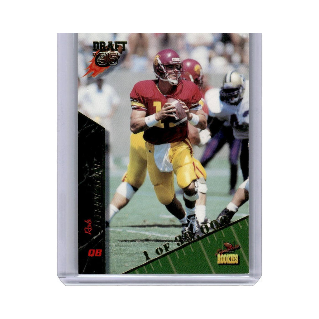 1995 Signature Rookies Rob Johnson USC Trojans #44