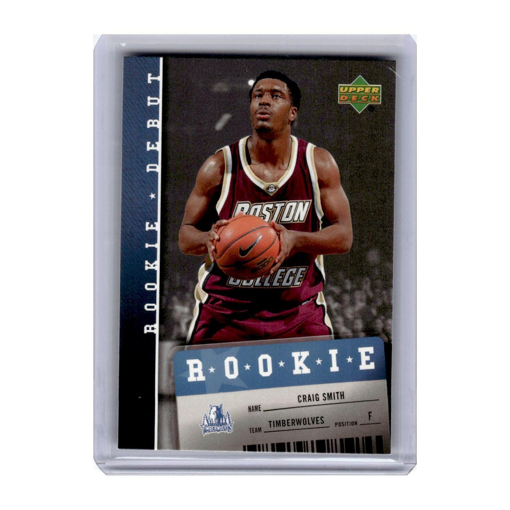 2006 Upper Deck Rookie Debut Craig Smith Timberwolves #135