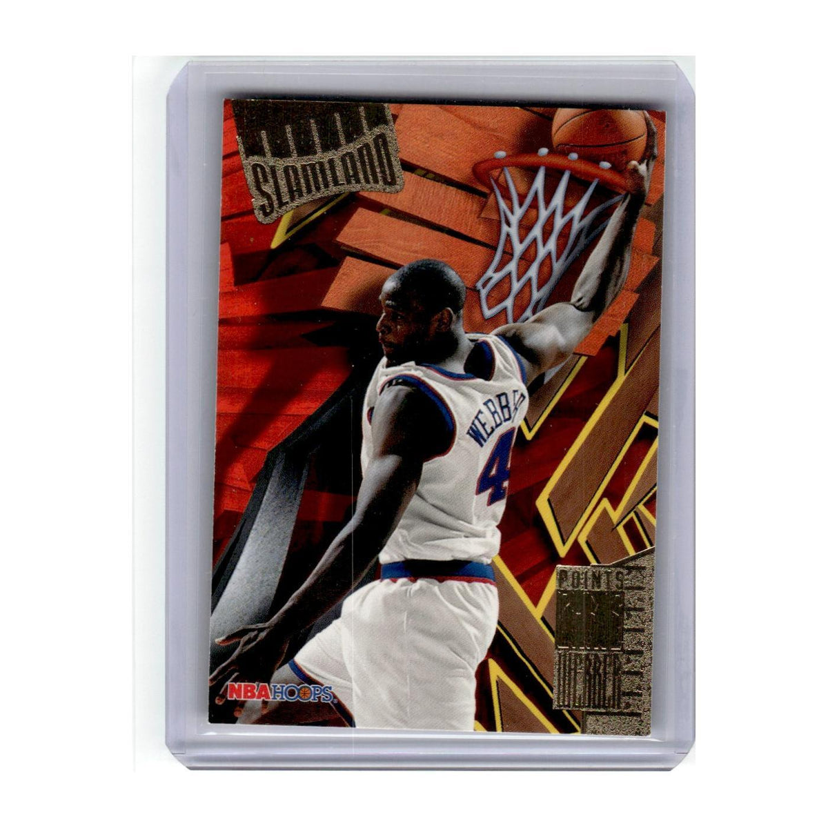 1996 Hoops Slamland Chris Webber Washington Bullets #SL50