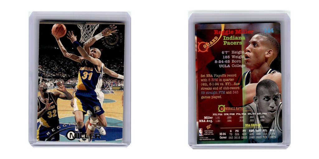 1994 Stadium Club Reggie Miller Pacers #144