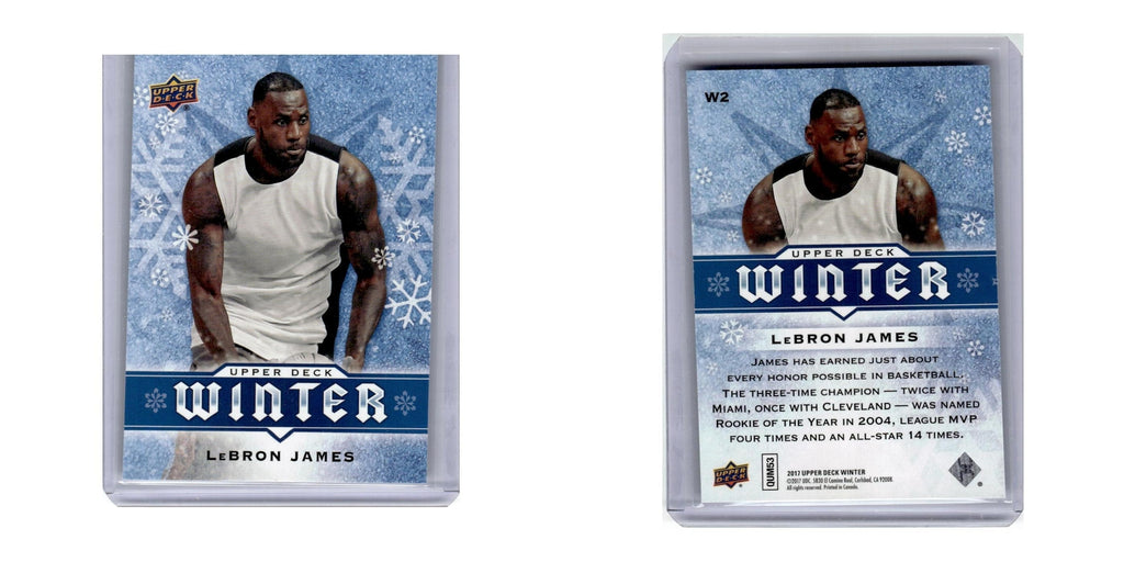 2017 Upper Deck Winter LeBron James #W2