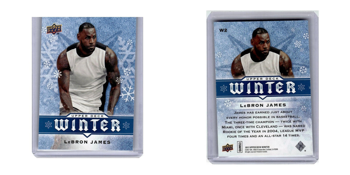 2017 Upper Deck Winter LeBron James #W2