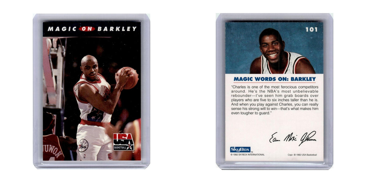 1992 SkyBox USA Magic on Barkley #101