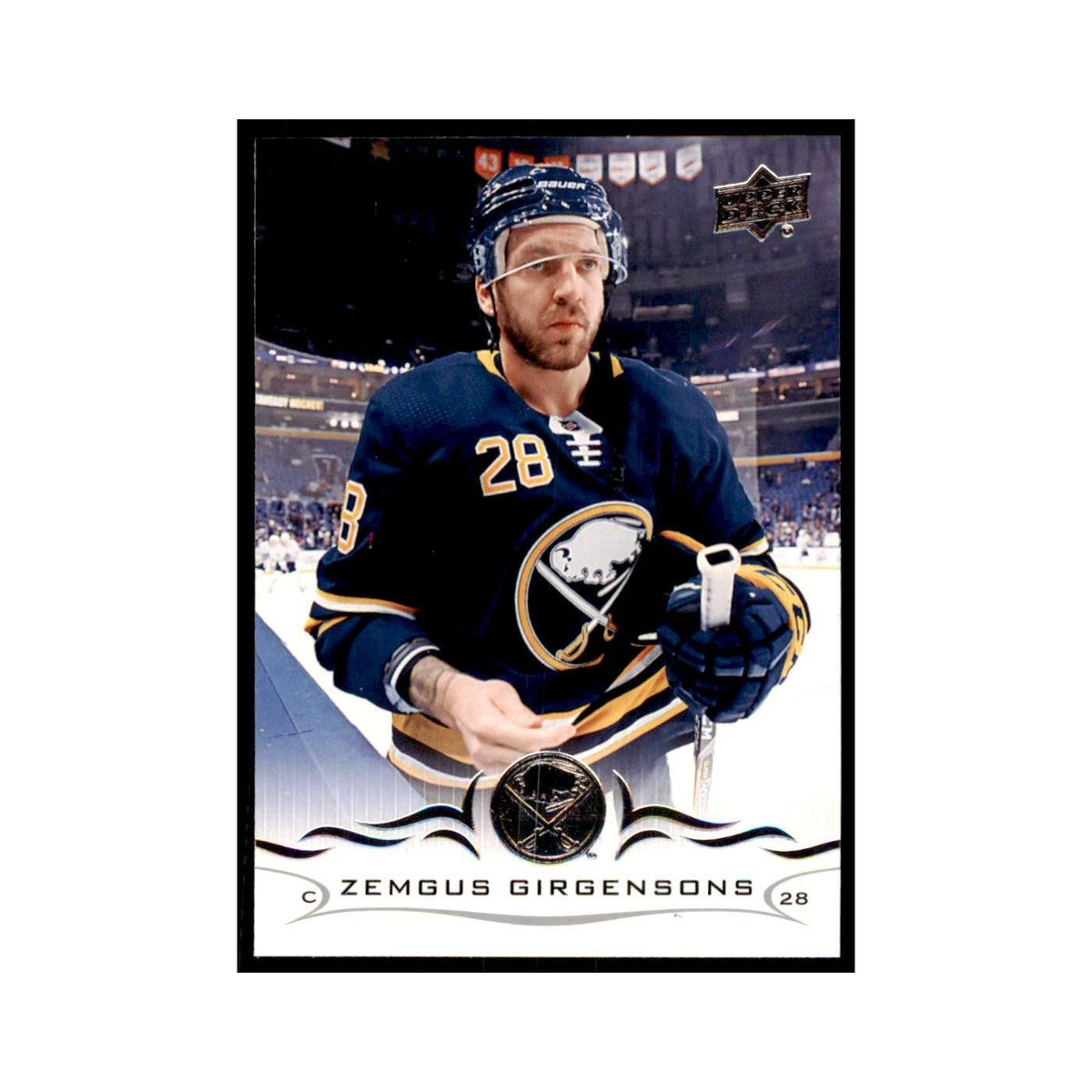Zemgus Girgensons 2018 Upper Deck #22 Hockey Cards Hockey Card NM
