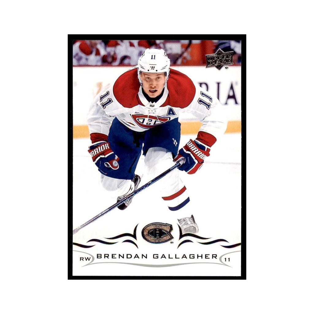 Brendan Gallagher 2018 Upper Deck #100 Hockey Cards Hockey Card NM