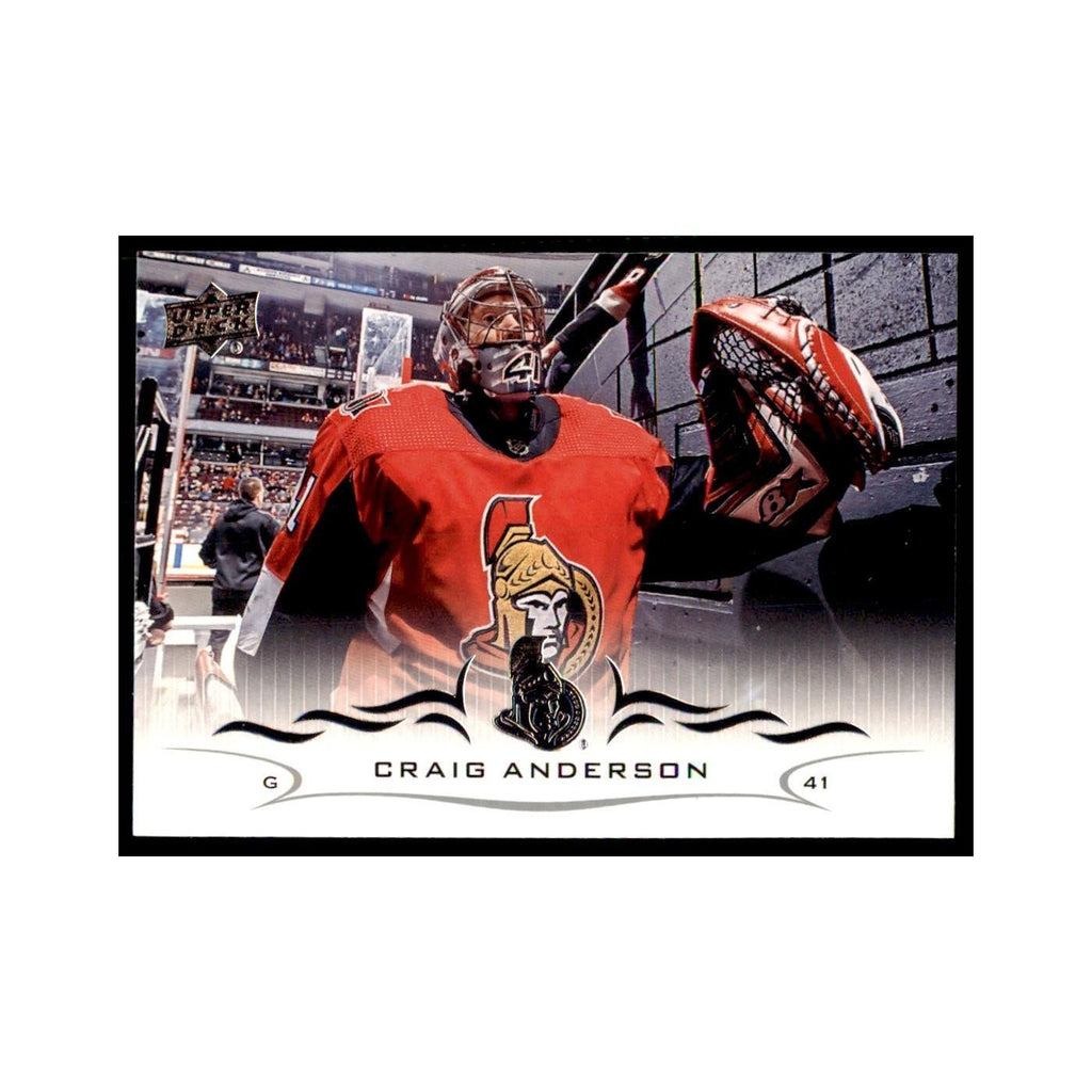 Craig Anderson 2018 Upper Deck #129 Hockey Cards Hockey Card NM
