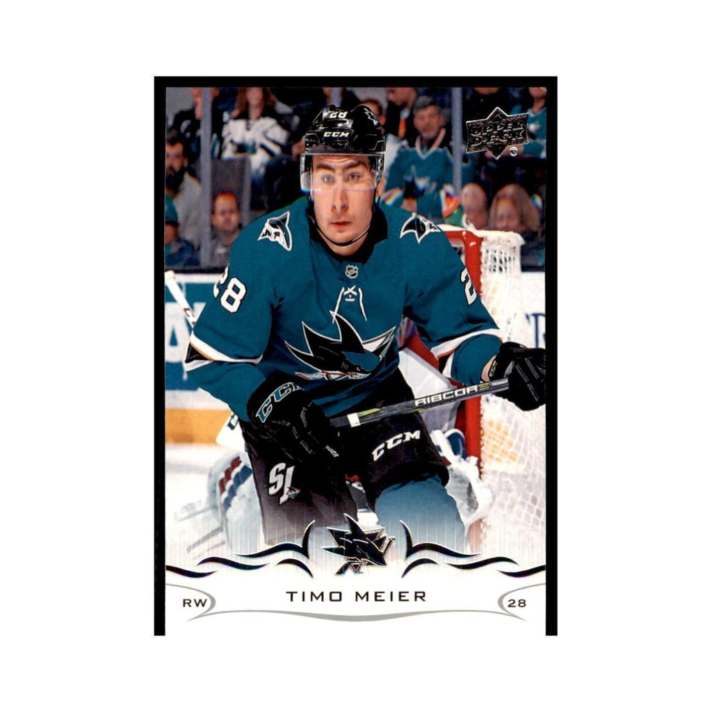 Timo Meier 2018 Upper Deck #149 Hockey Cards Hockey Card NM