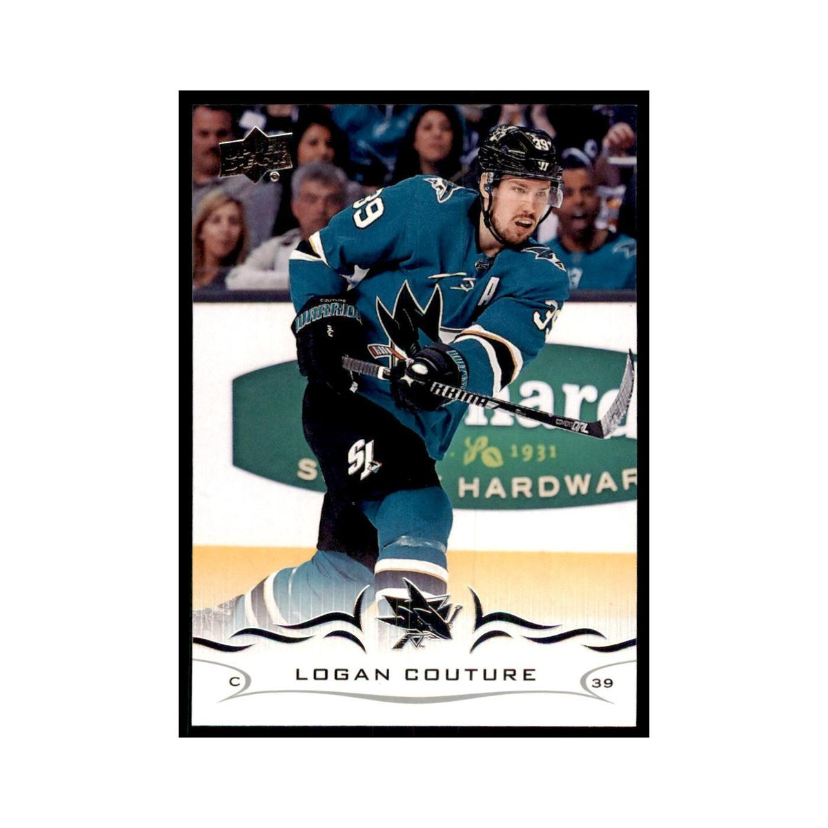 Logan Couture 2018 Upper Deck #147 Hockey Cards Hockey Card NM