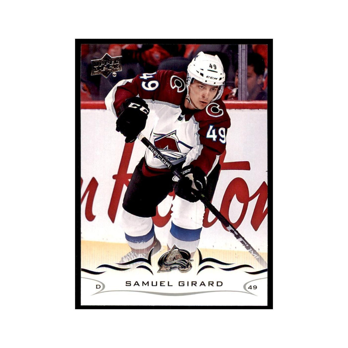 Samuel Girard 2018 Upper Deck #49 Hockey Cards Hockey Card NM