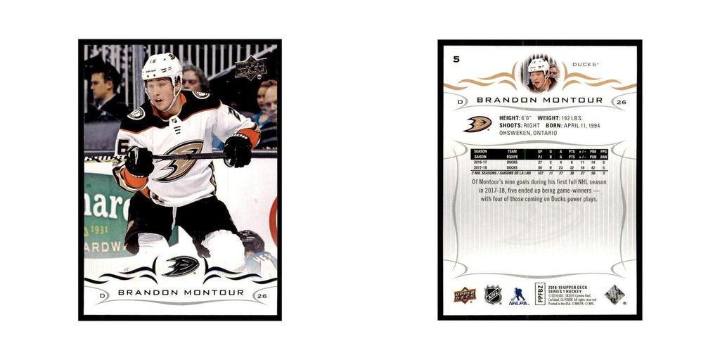 Brandon Montour 2018 Upper Deck #5 Hockey Cards Hockey Card NM