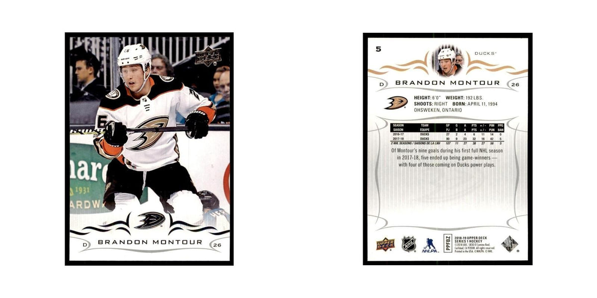 Brandon Montour 2018 Upper Deck #5 Hockey Cards Hockey Card NM