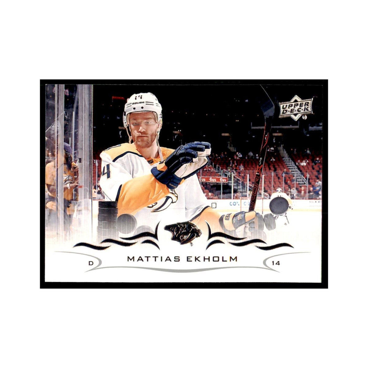 Mattias Ekholm 2018 Upper Deck #106 Hockey Cards Hockey Card NM