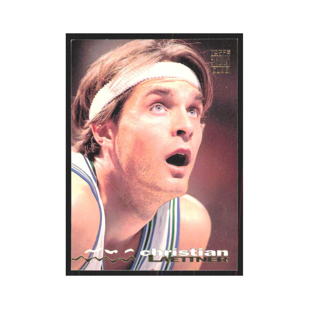 Christian Laettner 1993 Stadium Club #216 Minnesota Timberwolves NM
