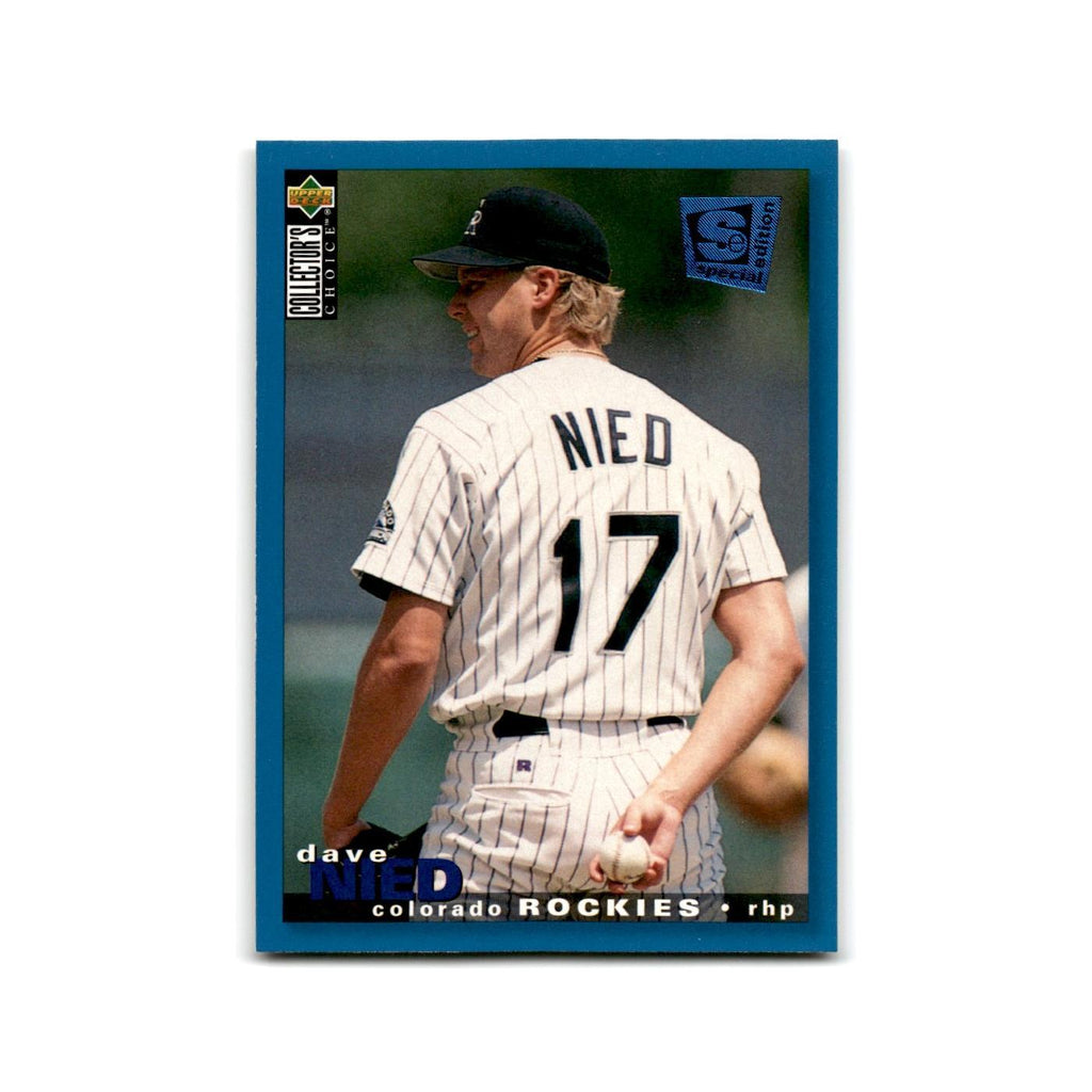 Dave Neid 1995 Collector's Choice SE #208 Colorado Rockies Baseball Card NM