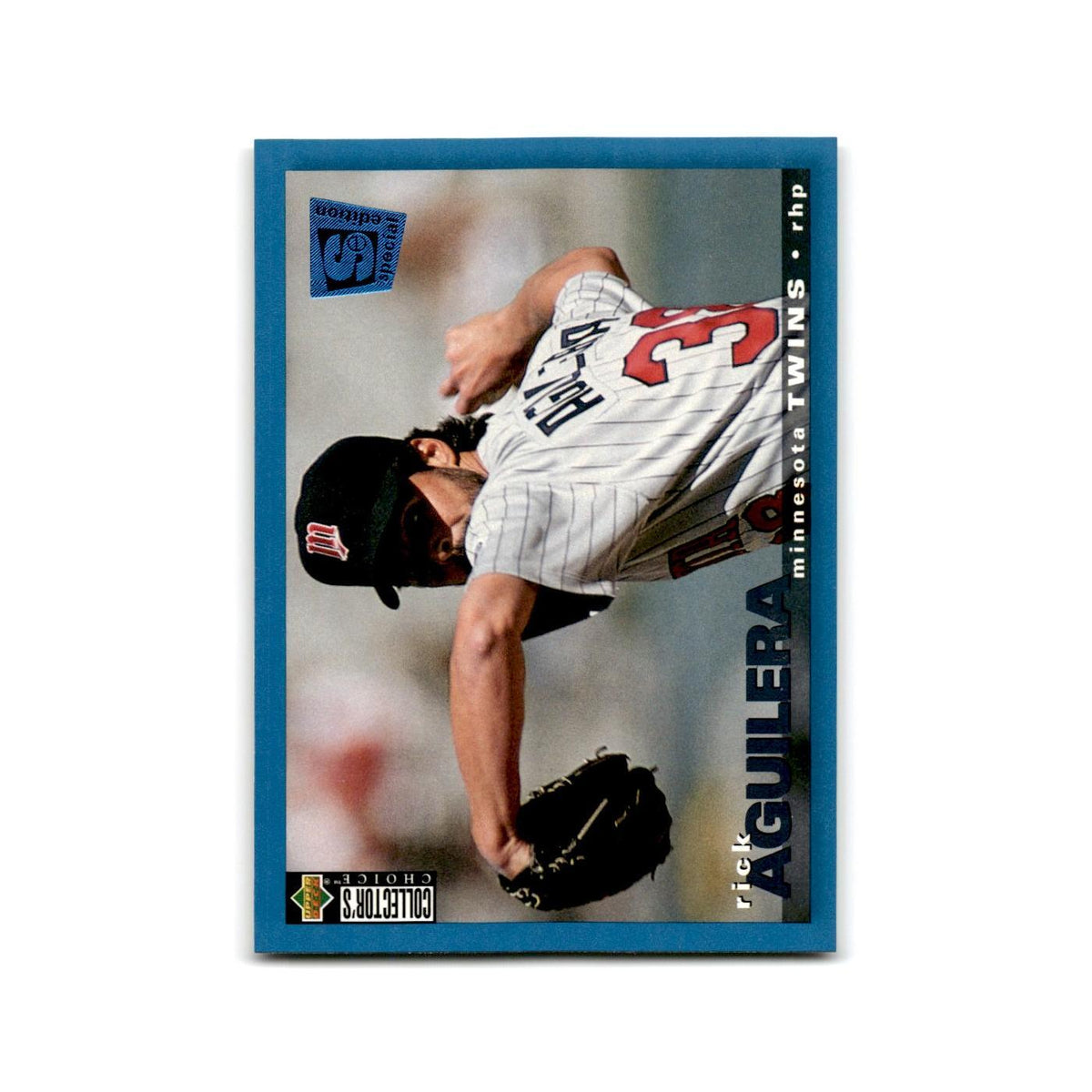 Rick Aguilera 1995 Collector's Choice SE #224 Minnesota Twins Baseball Card NM