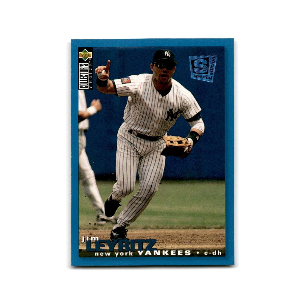 Jim Leyritz 1995 Collector's Choice SE #242 New York Yankees Baseball Card NM