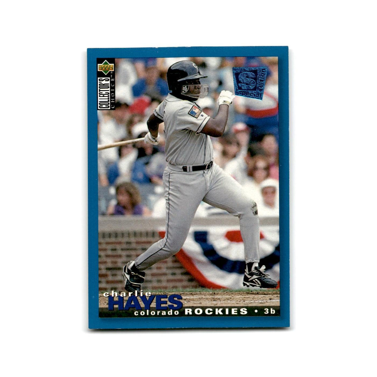 Charlie Hayes 1995 Collector's Choice SE #207 Colorado Rockies Baseball Card NM