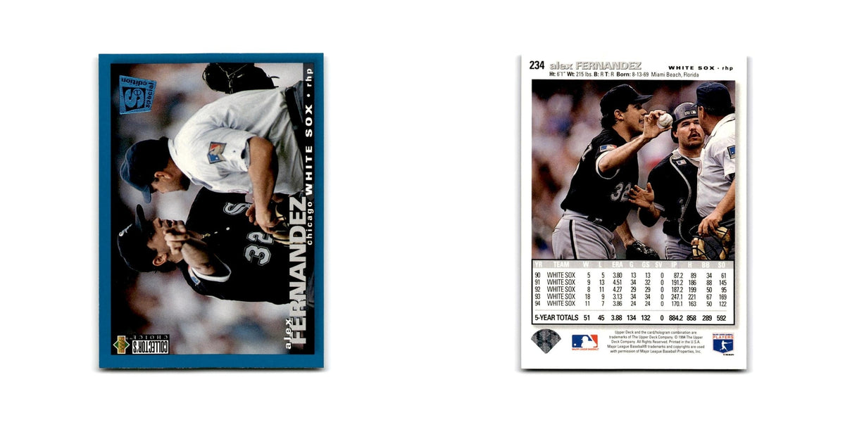 Alex Fernandez 1995 Collector's Choice SE #234 Chicago White Sox NM