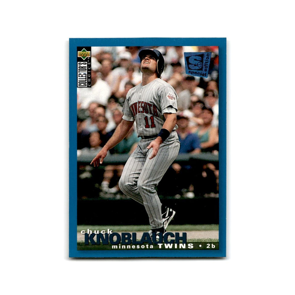 Chuck Knoblauch 1995 Collector's Choice SE #226 Minnesota Twins Baseball Card NM