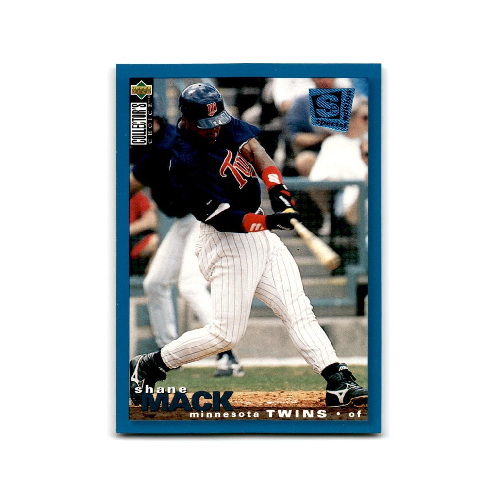 Shane Mack 1995 Collector's Choice SE #228 Minnesota Twins Baseball Card NM