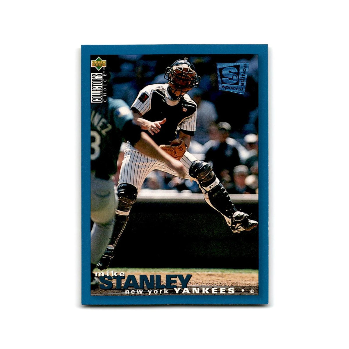 Mike Stanley 1995 Collector's Choice SE #246 New York Yankees Baseball Card NM