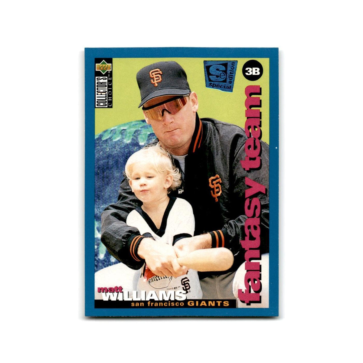 Matt Williams 1995 Collector's Choice SE #256 San Francisco Giants NM