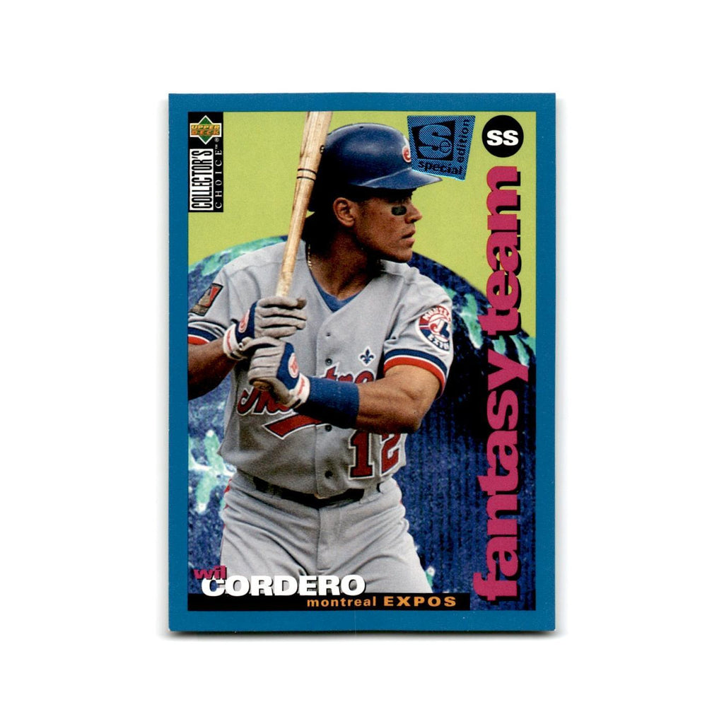 Wil Cordero 1995 Collector's Choice SE #257 Montreal Expos Baseball Card NM