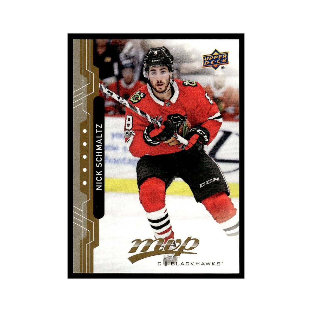 Nick Schmaltz 2018 Upper Deck MVP #38 Chicago Blackhawks Hockey Card NM