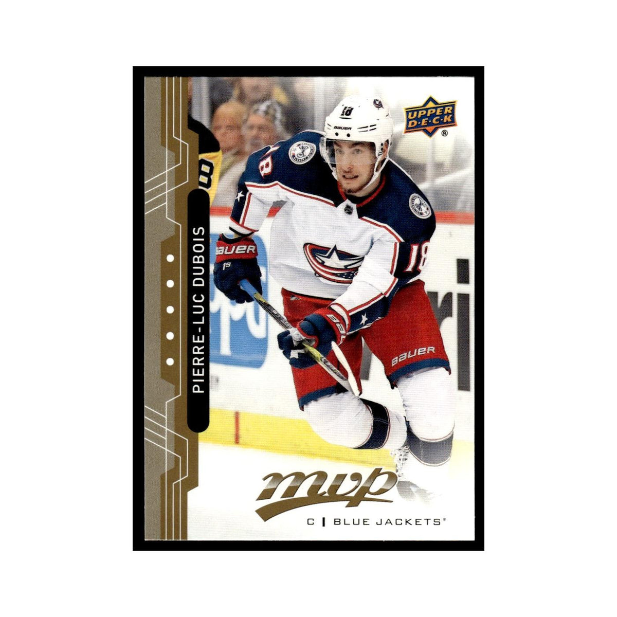Pierre-Luc Dubois 2018 Upper Deck MVP #184 Columbus Blue Jackets Hockey Card NM