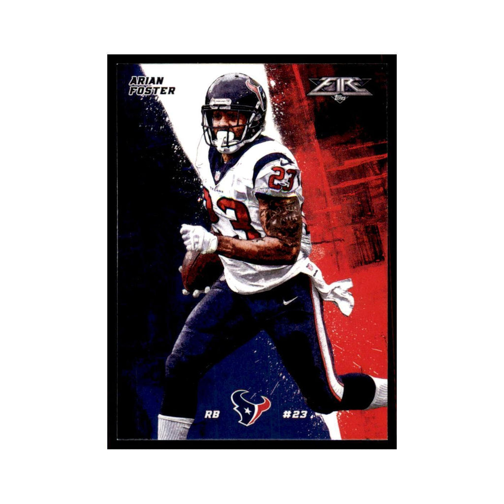 2015 Topps Fire Arian Foster Football Cards #77