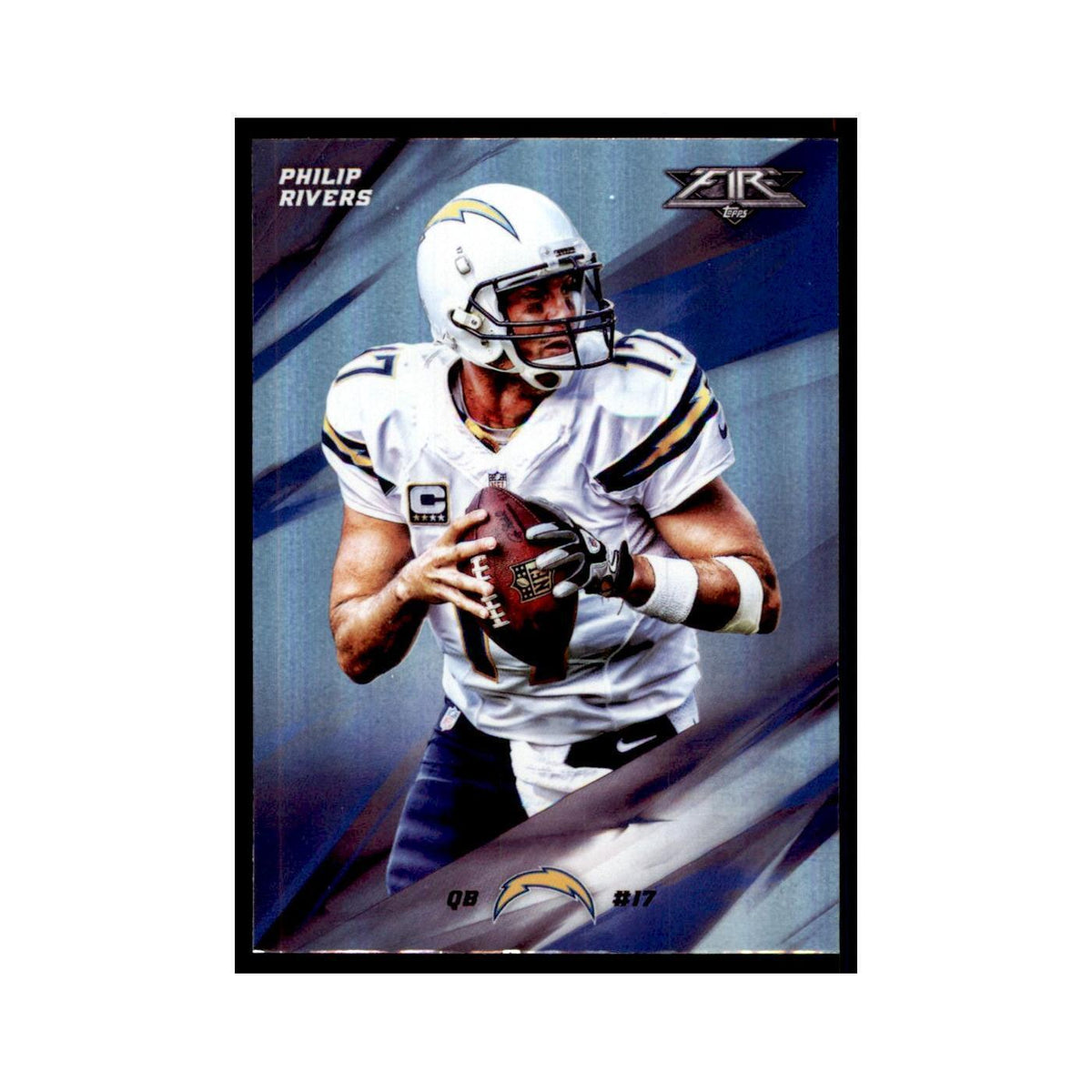 2015 Topps Fire Philip Rivers Football Cards #19