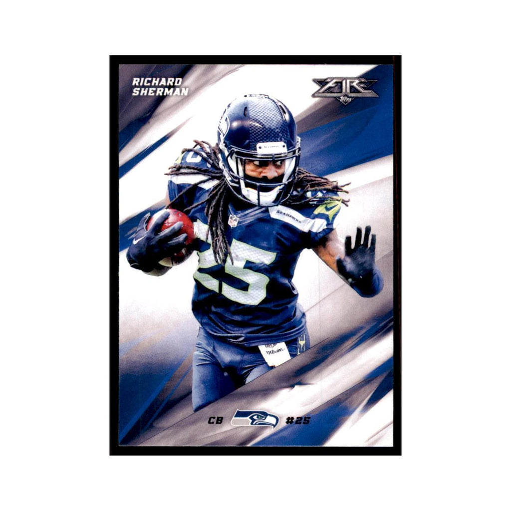 2015 Topps Fire Richard Sherman Football Cards #79