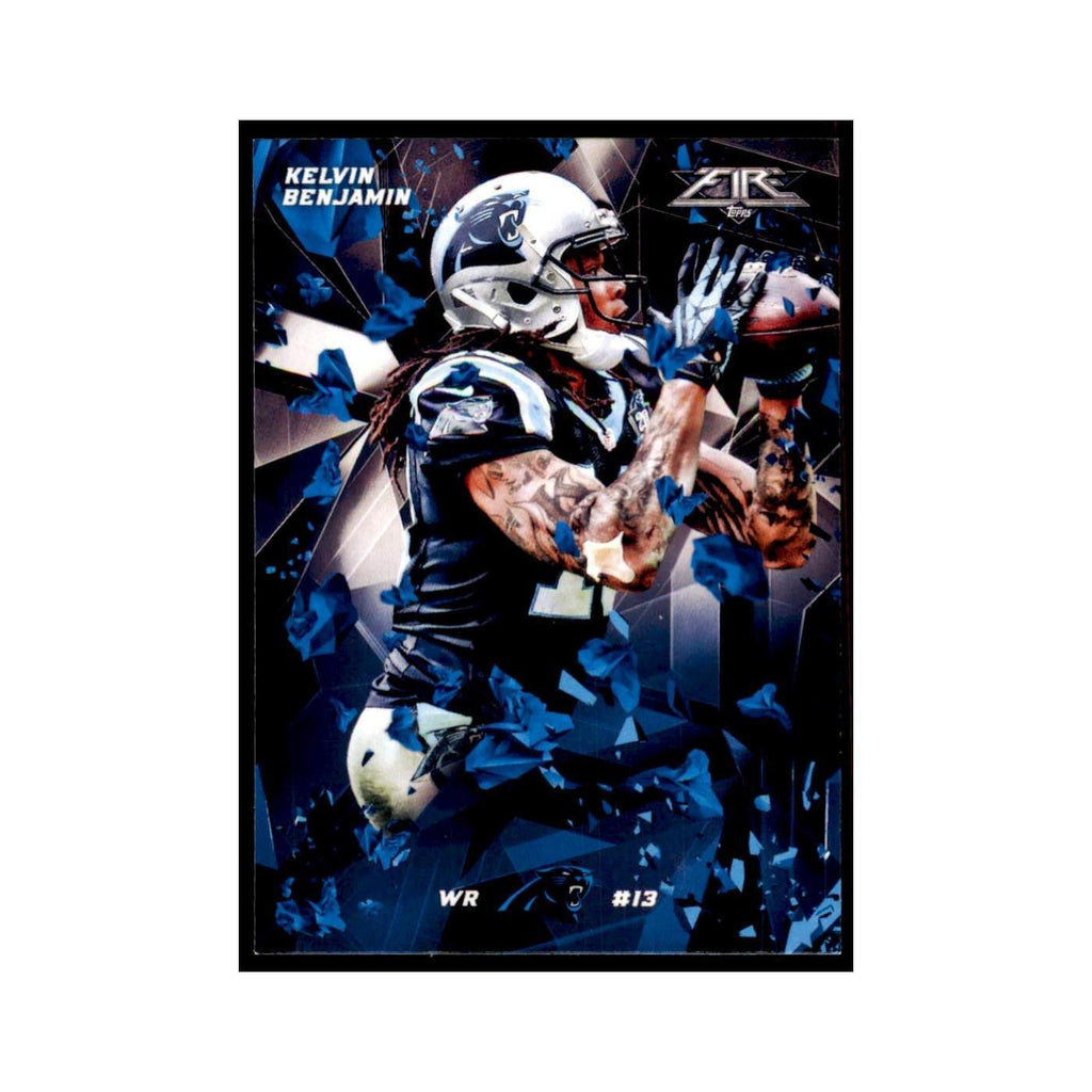 2015 Topps Fire Kelvin Benjamin Football Cards #78
