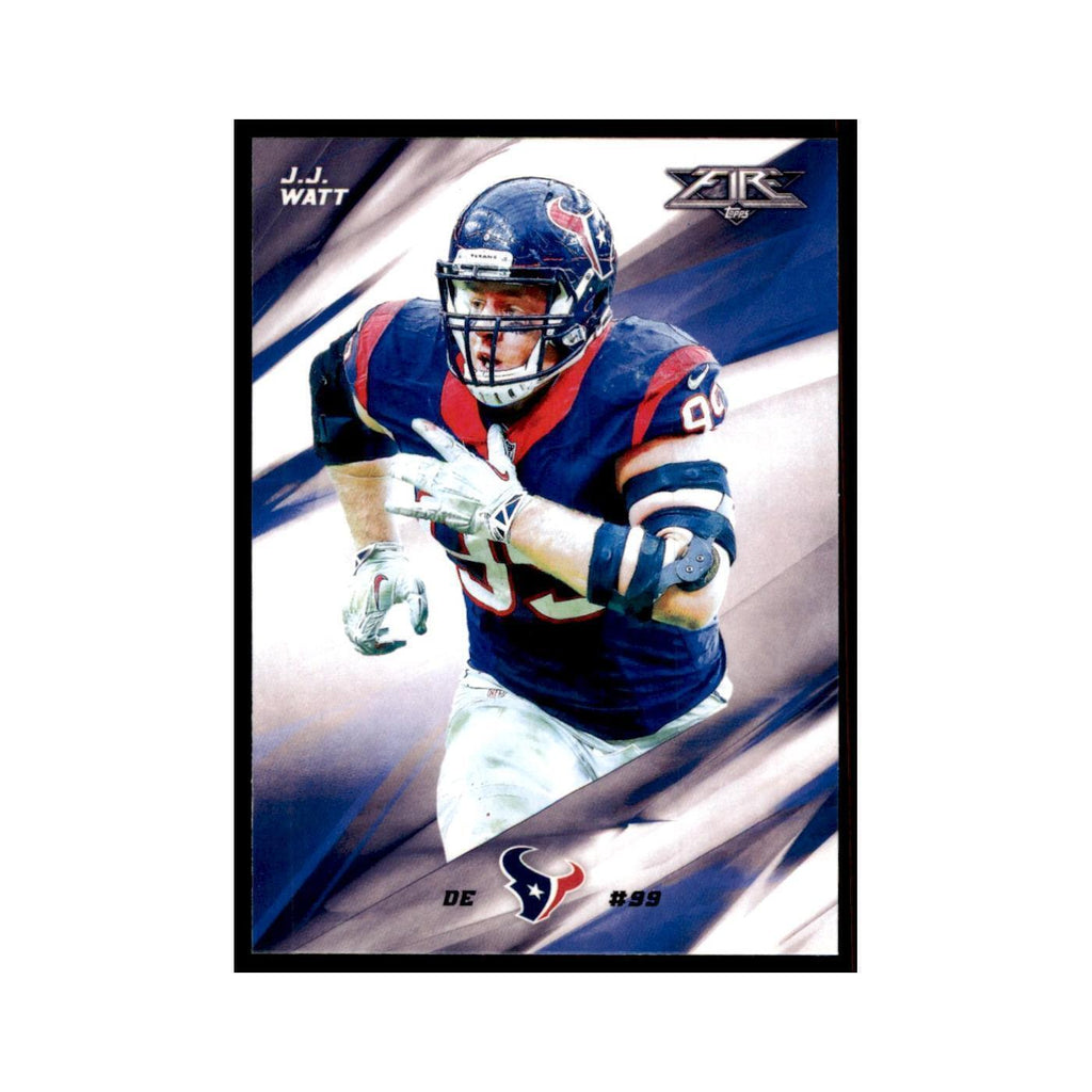 2015 Topps Fire J.J. Watt Football Cards #23