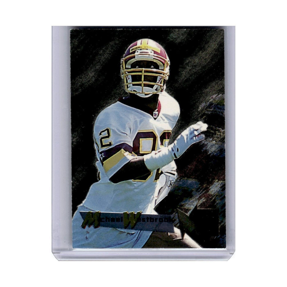 1995 Fleer Metal Michael Westbrook RC Redskins #197