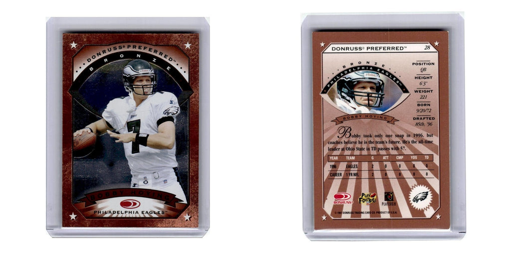1997 Donruss Preferred Bobby Hoying Eagles #28