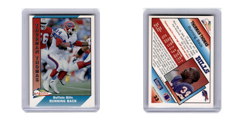 1991 Pacific Thurman Thomas Bills #33