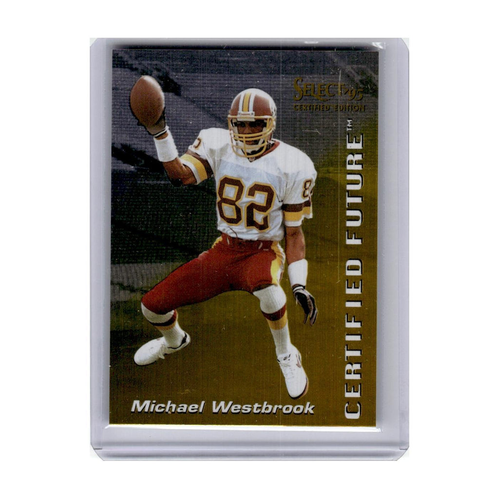 1995 Select Certified Michael Westbrook Redskins #4