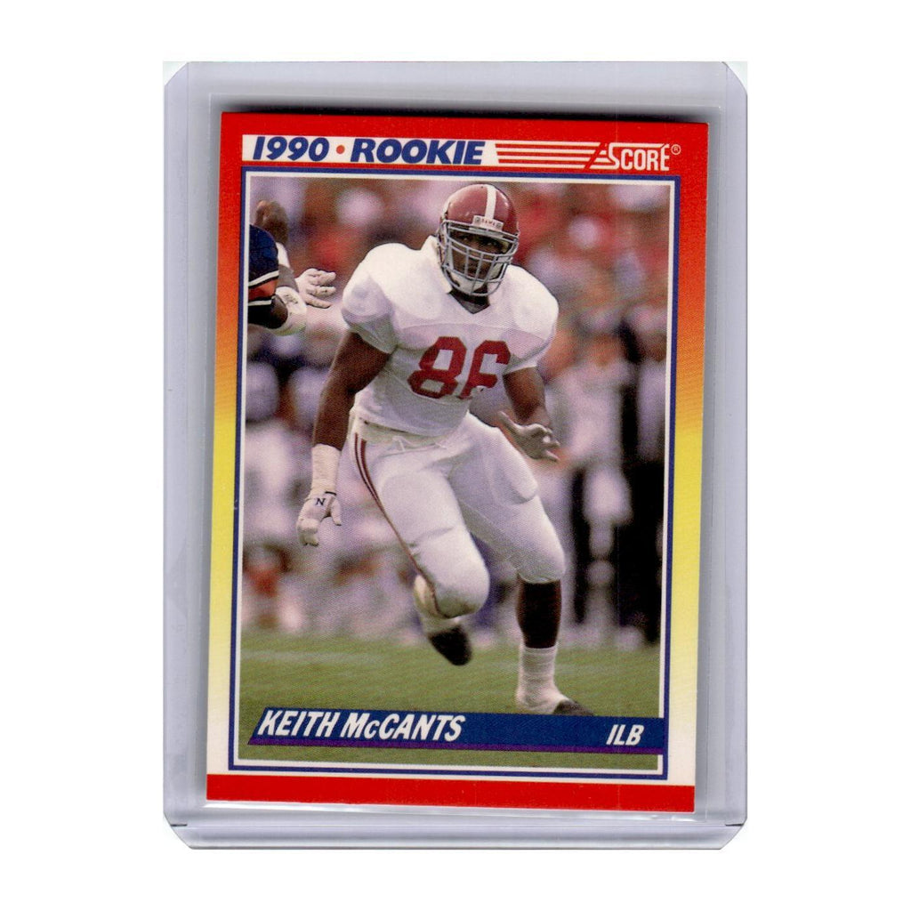 1990 Score Keith McCants RC Buccaneers #622