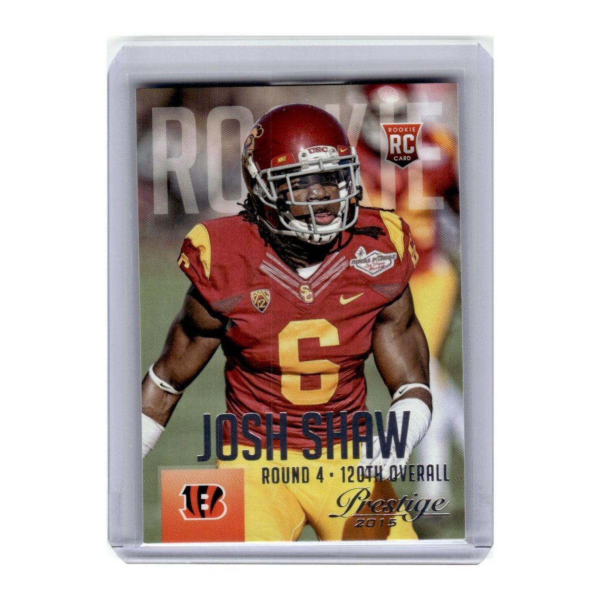 2015 Panini Prestige Josh Shaw RC Bengals #253
