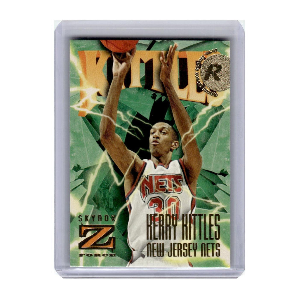 1996 SkyBox Z-Force Kerry Kittles Nets #153