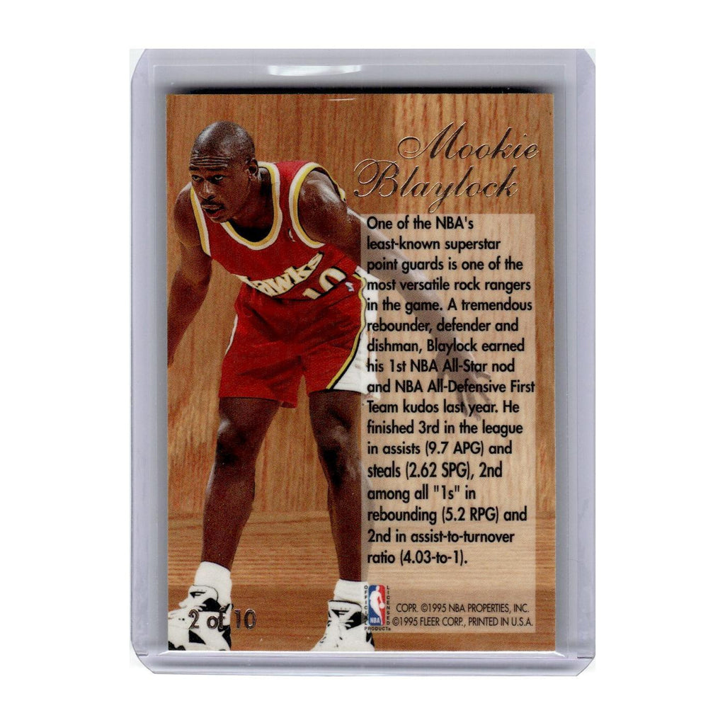 1994 Flair Mookie Blaylock Hawks #2